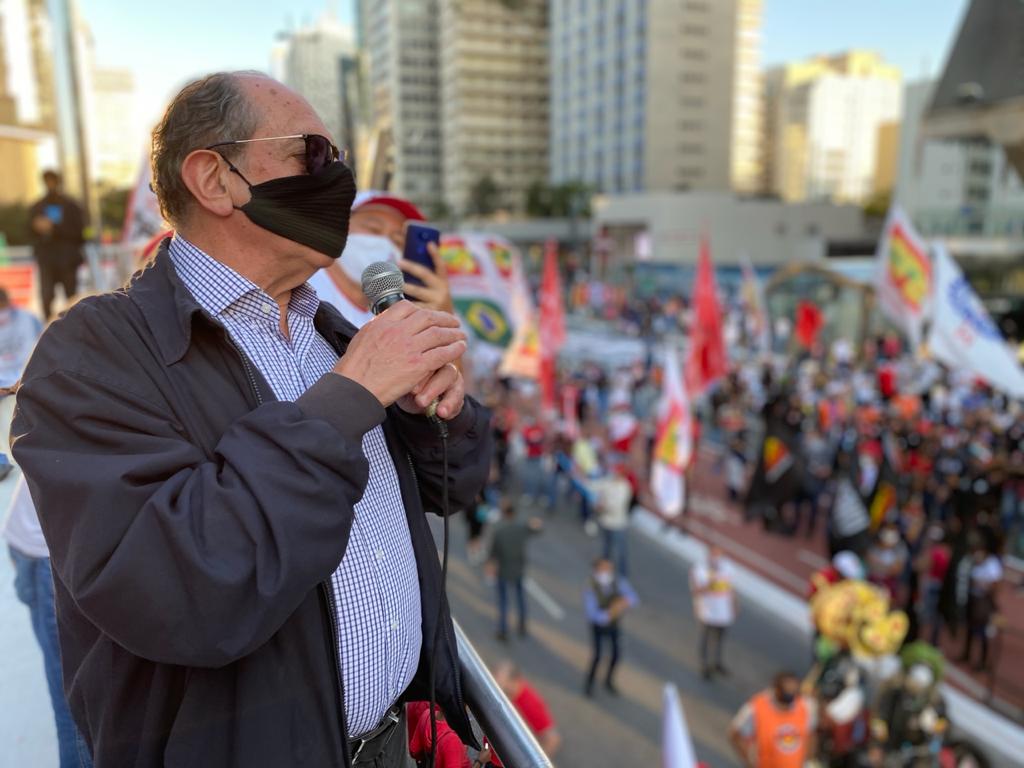 #24J: Sindicatos ugetistas vão às ruas por emprego, vacina e auxílio de R$ 600